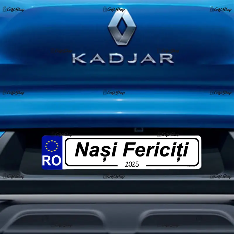 Nasi fericiti, indicator masina, 500x100 mm, model 2